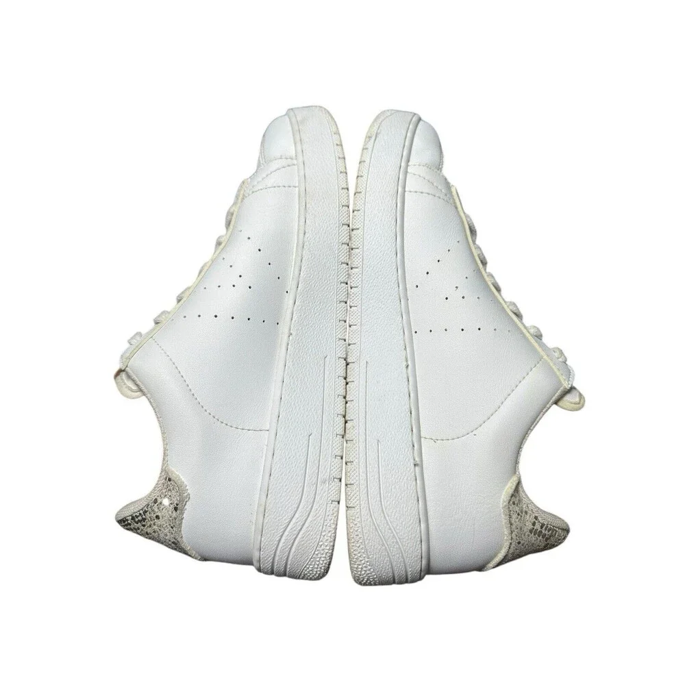 Victoria Shoes Womens EUR 38 US 7 White Low Top Lace Up Athletic Sneakers #S30-4